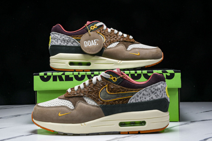Division Street x Nike Air Max 1 "Oregon Ducks”  HQ2639-100